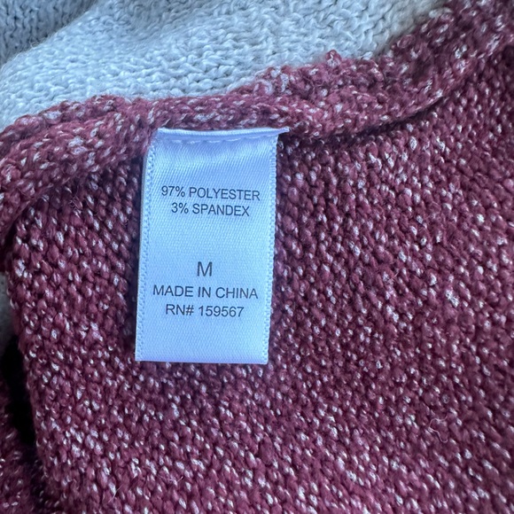 Hazel Moon Hoodie Red Sweater size M - Picture 5 of 6